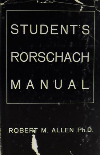 Student's Rorschach manual