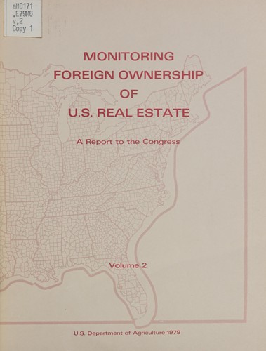 Monitoring foreign ownership of U.S. real estate