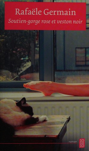 Soutien-gorge rose et veston noir