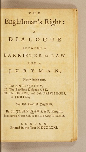 The Englishman's right