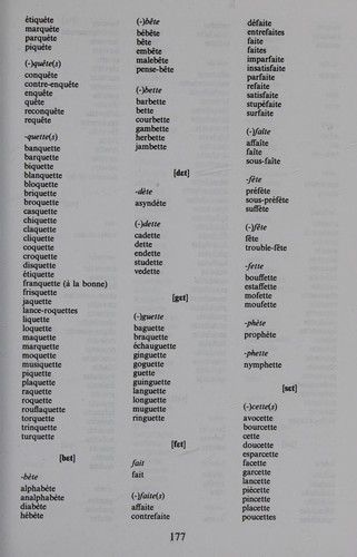 Dictionnaire des rimes orales et écrits