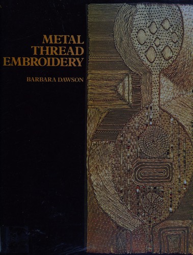 Metal thread embroidery