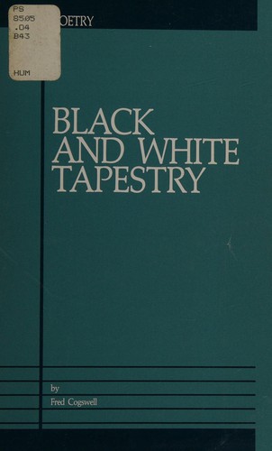 Black and white tapestry