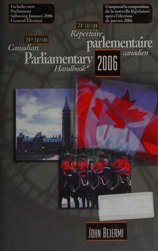 Canadian Parliamentary Handbook