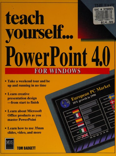 Teach yourself-- PowerPoint for Windows