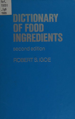 Dictionary of food ingredients