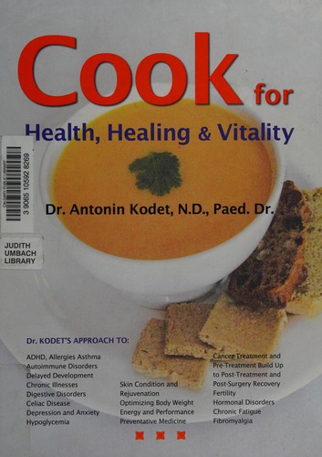 Cook for health, healing & vitality