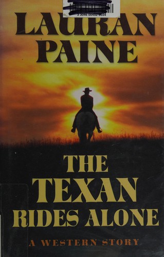 The Texan rides alone