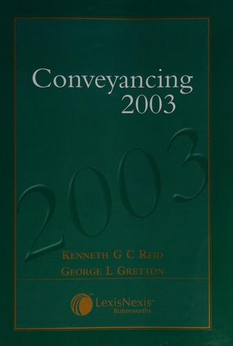 Conveyancing 2003