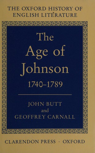 The Oxford History of English Literature