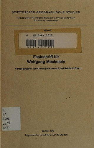 Festschrift für Wolfgang Meckelein