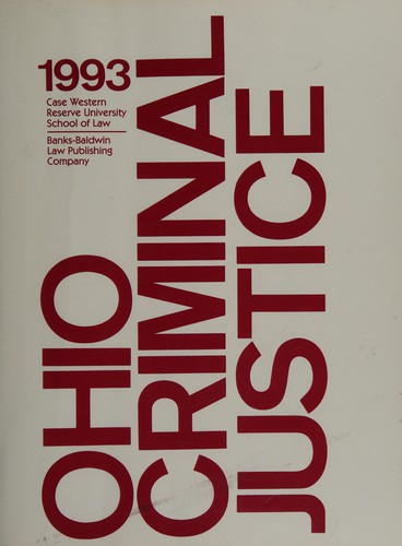 Ohio Criminal Justice 1994