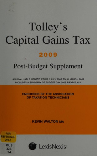 Tolley's capital gains tax 2009-10