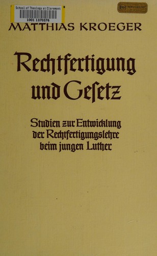Rechtfertigung und Gesetz