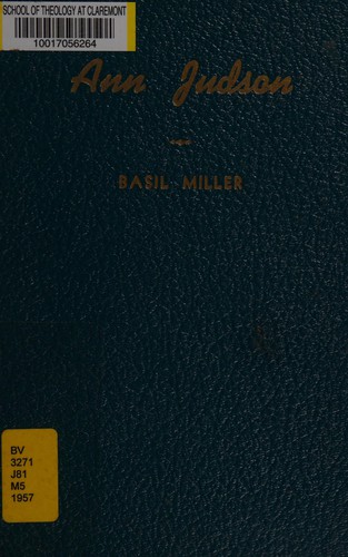 Ann Judson, heroine of Burma