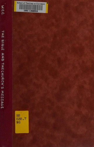 The Bible and the church's message