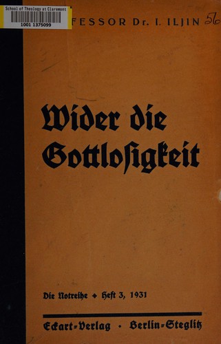 Wider die Gottlosigkeit
