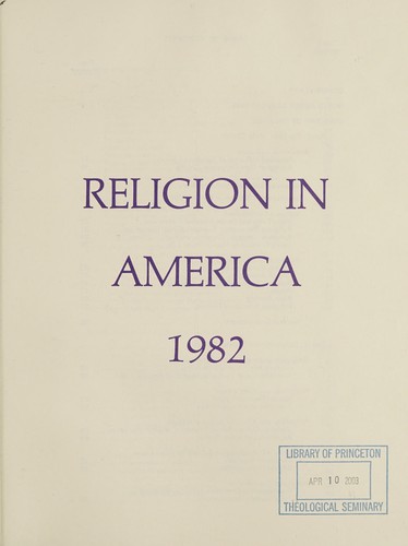 Religion in America, 1982