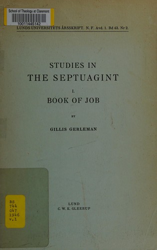 Studies in the Septuagint