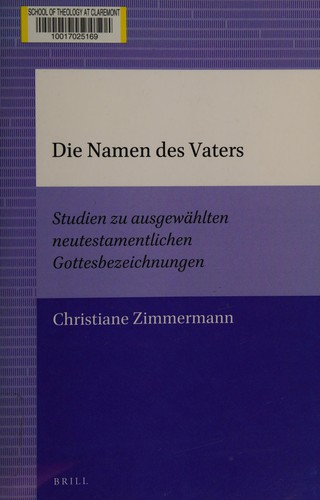 Die Namen des Vaters