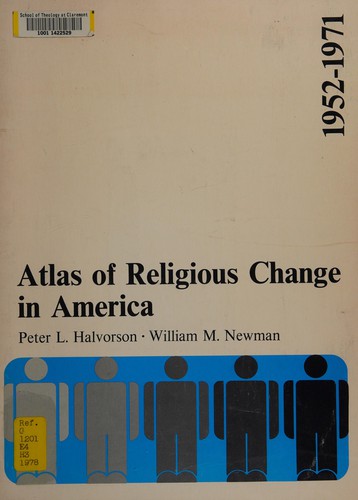 Atlas of religious change in America, 1952-1971