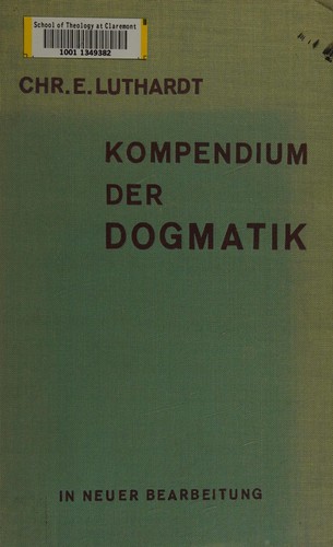 Kompendium der dogmatik