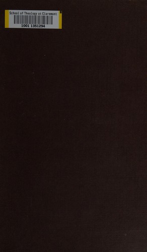 Liturgical studies [of] E. C. Ratcliff