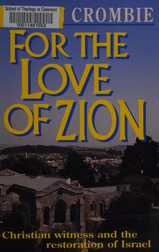 For the Love of Zion