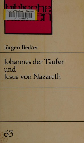 Johannes der Täufer und Jesus von Nazareth.