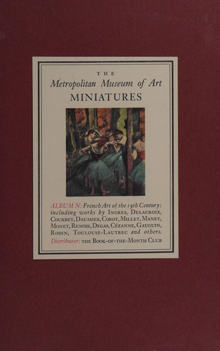 French art of the 19th century