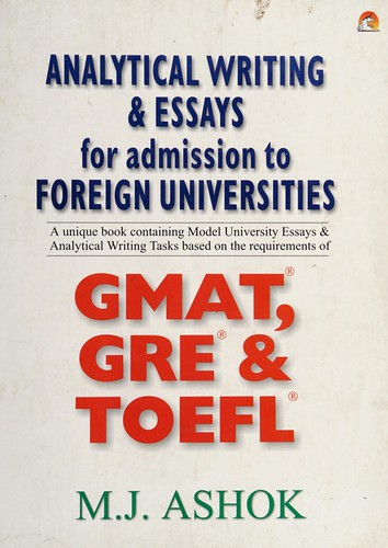 Analytical writing and essays for admission to foreign universities