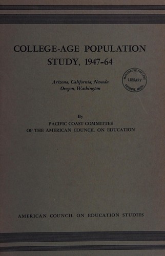 College-age population study, 1947-64