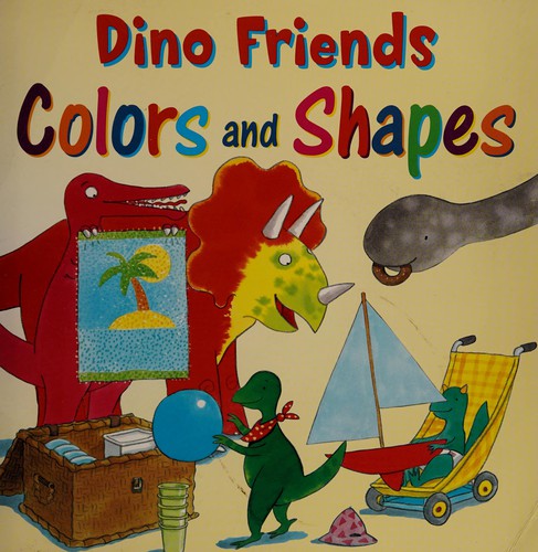 Dino Friends color and shapes