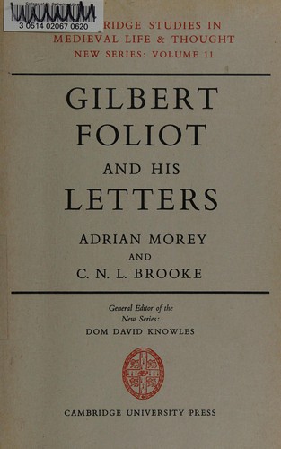 Gilbert Foliot and his letters