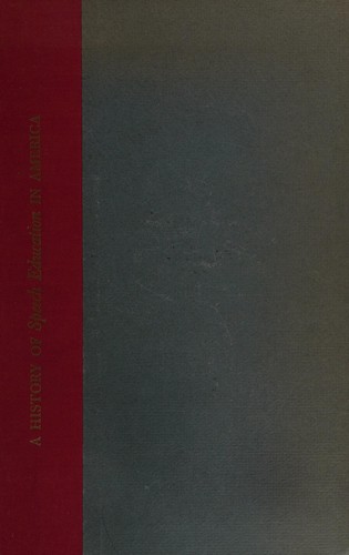 History of speech education in America