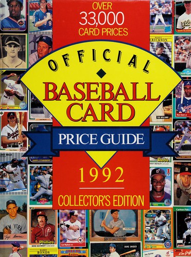 The Official Baseball Card Price Guide 1992