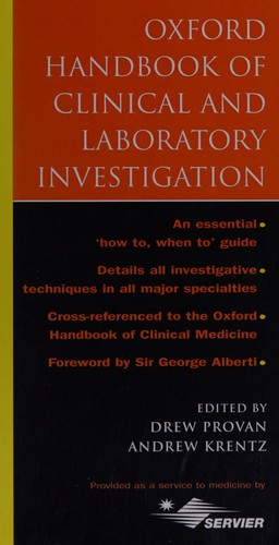 Oxford handbook of clinical and laboratory investigation