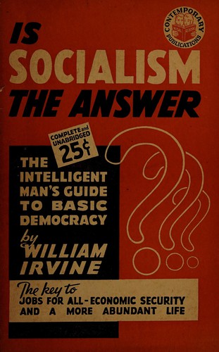 Is socialism the answer?