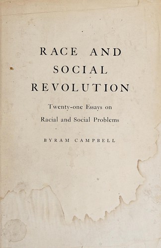Race and social revolution