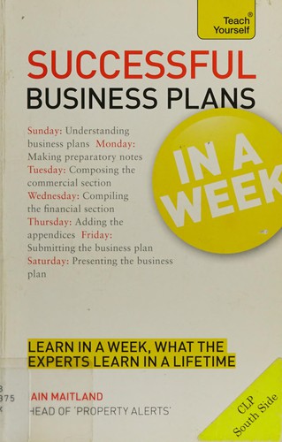 Successful business plans in a week