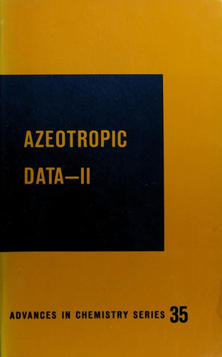 Azeotropic data - II