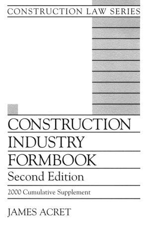 Construction industry formbook