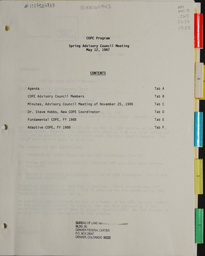 COPE Advisory Council meeting