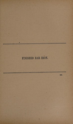 Sixth annual report of the Commissioner of Labor. 1890. Cost of production