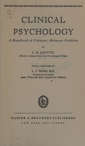 Clinical psychology