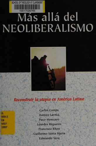 Más allá del neoliberalismo