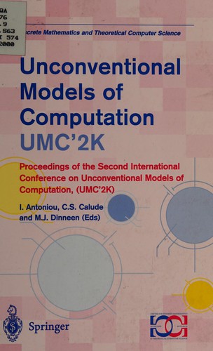 Unconventional models of computation, UMC'2K