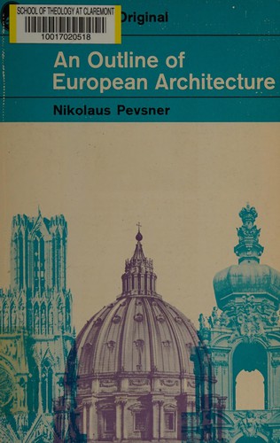An outline of European architecture