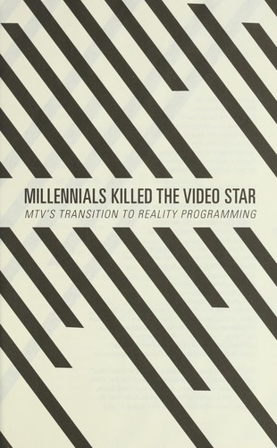 Millennials Killed the Video Star
