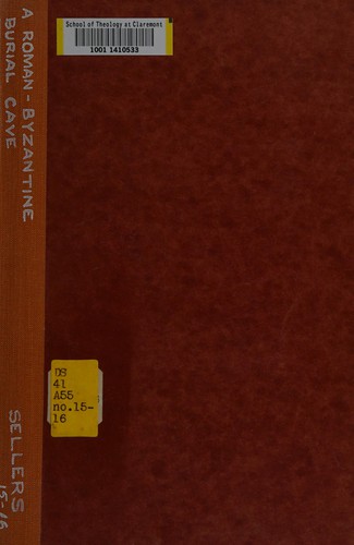 A Roman-Byzantine burial cave in northern Palestine